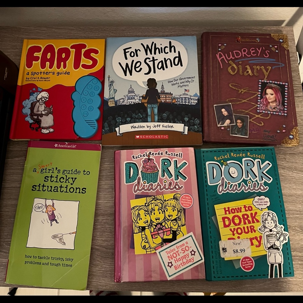 Lot of six books